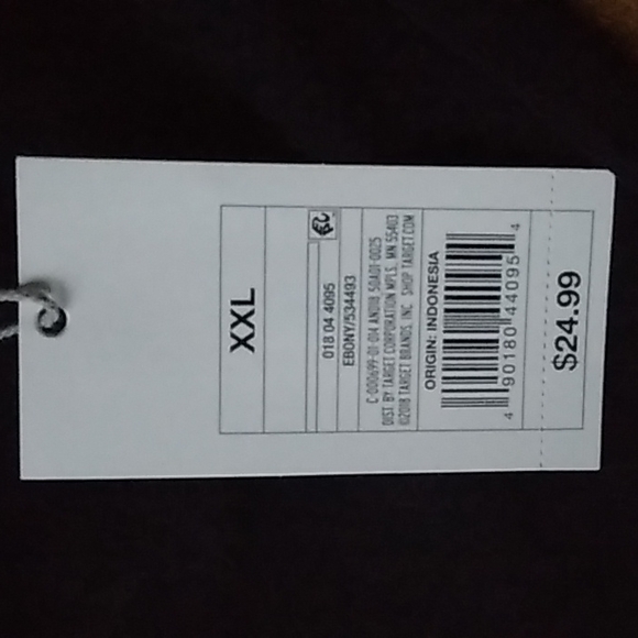 A New Day Black Stretch Pants XXL NWT - Picture 3 of 4